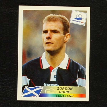 France 98 Nr. 046 Panini Sticker Gordon Durie