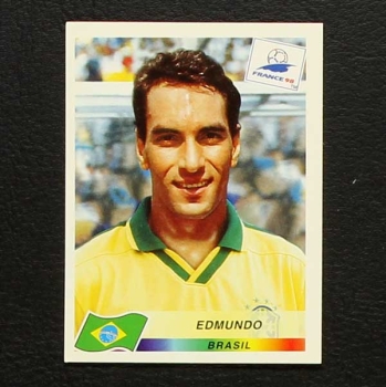 France 98 Nr. 027 Panini Sticker Edmundo