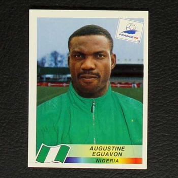 France 98 Nr. 252 Panini Sticker Eguavon