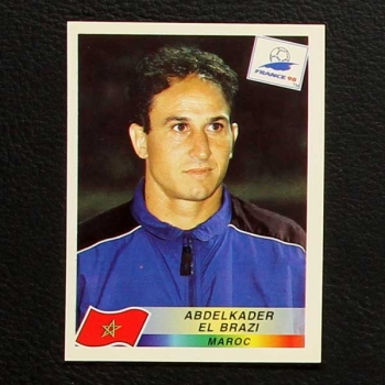 France 98 Nr. 051 Panini Sticker El Brazi