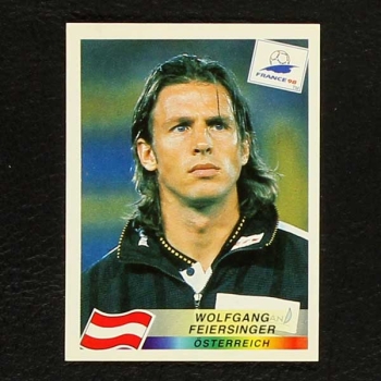 France 98 Nr. 142 Panini Sticker Feiersinger