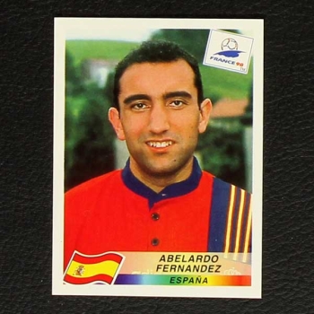 France 98 Nr. 232 Panini Sticker Fernandez