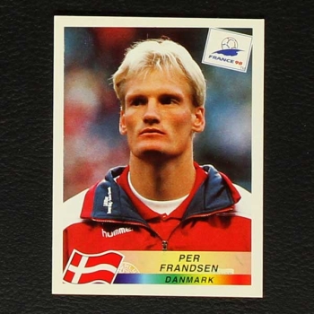 France 98 Nr. 221 Panini Sticker Per Frandsen