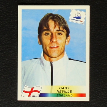 France 98 Nr. 465 Panini Sticker Gary Neville