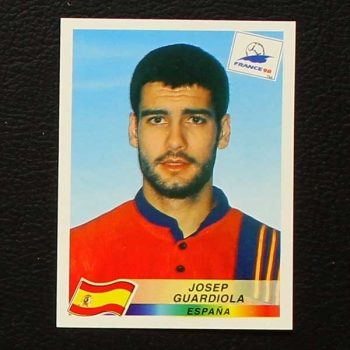 France 98 Nr. 238 Panini Sticker Josep Guardiola