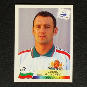 France 98 Nr. 288 Panini Sticker Guinchev