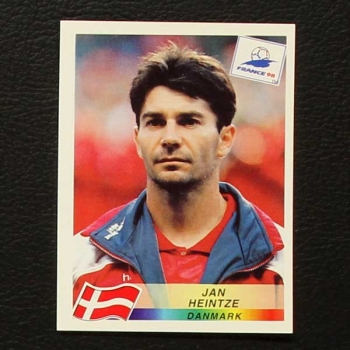 France 98 Nr. 216 Panini Sticker Jan Heintze