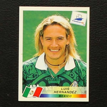 France 98 No. 367 Panini sticker Hernandez