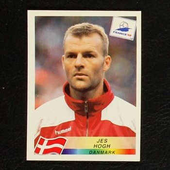 France 98 Nr. 215 Panini Sticker Jes Hogh