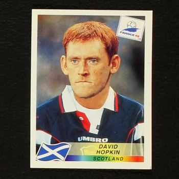 France 98 Nr. 044 Panini Sticker David Hopkin