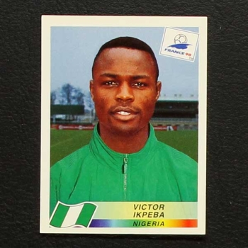 France 98 Nr. 260 Panini Sticker Victor Ikpeba