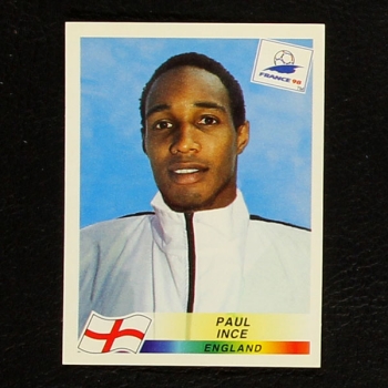 France 98 No. 471 Panini sticker Paul Ince