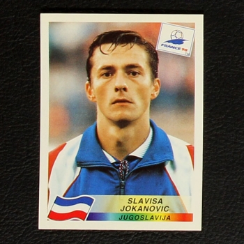 France 98 Nr. 397 Panini Sticker Jokanovic