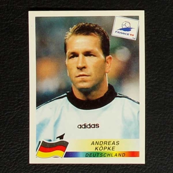 France 98 Nr. 373 Panini Sticker Andreas Köpke