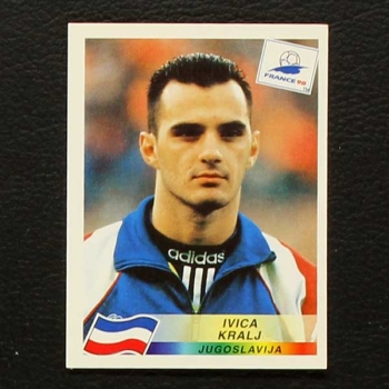 France 98 Nr. 391 Panini Sticker Ivica Kralj