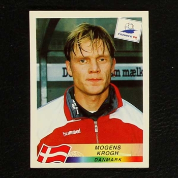 France 98 Nr. 227 Panini Sticker Mogens Krogh