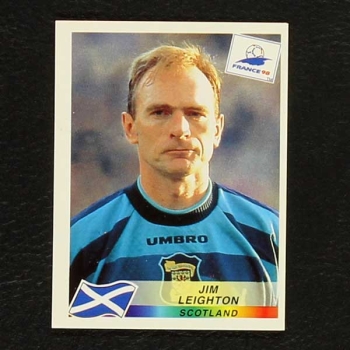 France 98 Nr. 034 Panini Sticker Jim Leighton