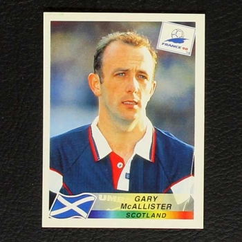 France 98 Nr. 042 Panini Sticker Gary McAllister