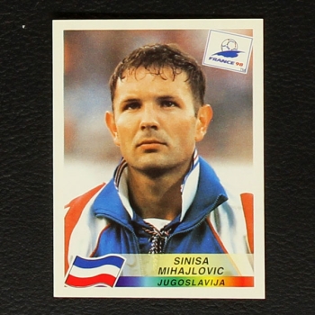 France 98 Nr. 395 Panini Sticker Mihajlovic