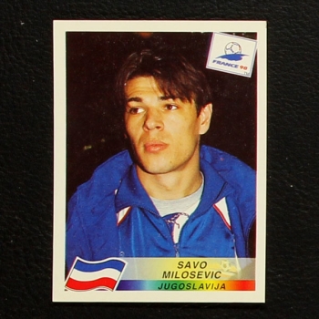 France 98 Nr. 405 Panini Sticker Milosevic