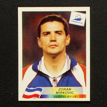 France 98 No. 392 Panini sticker Mirokovic