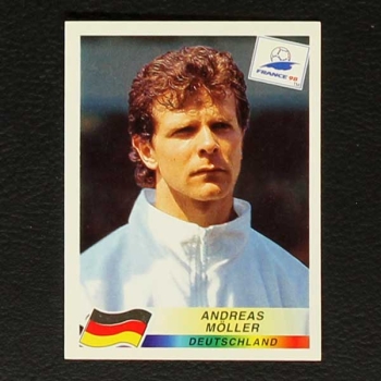 France 98 No. 383 Panini sticker Andreas Möller