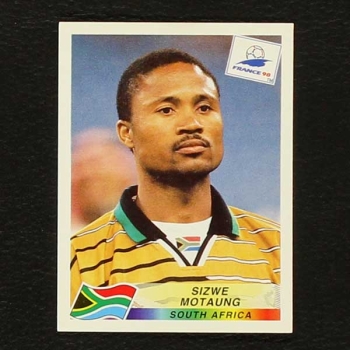 France 98 Nr. 177 Panini Sticker Sizwe Motaung