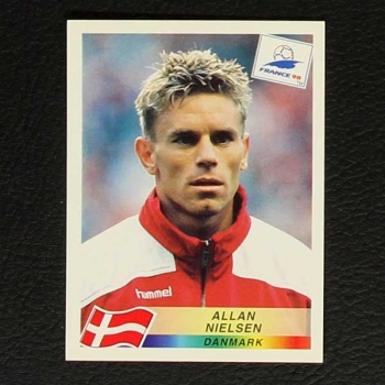 France 98 Nr. 222 Panini Sticker Allan Nielsen