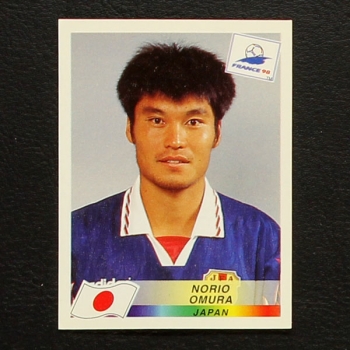 France 98 Nr. 522 Panini Sticker Omura