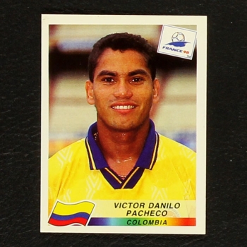 France 98 No. 458 Panini sticker Pacheco