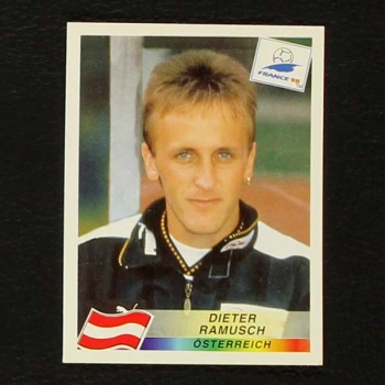 France 98 Nr. 152 Panini Sticker Dieter Ramusch