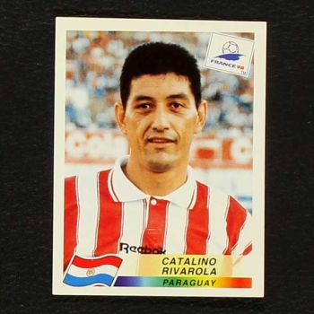 France 98 Nr. 267 Panini Sticker Rivarola