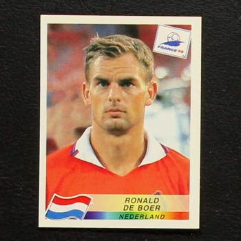 France 98 Nr. 308 Panini Sticker Ronald De Boer