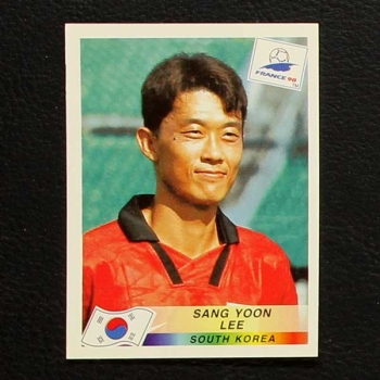 France 98 Nr. 345 Panini Sticker Sang Yoon Lee