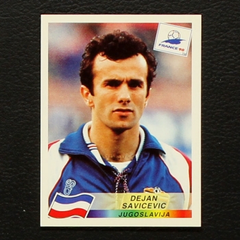 France 98 Nr. 403 Panini Sticker Savicevic