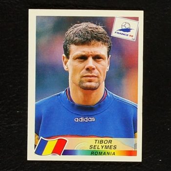 France 98 Nr. 434 Panini Sticker Tibor Selymes