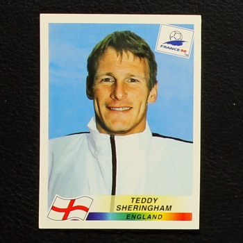 France 98 Nr. 475 Panini Sticker Sheringham