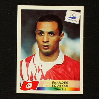 France 98 Nr. 492 Panini Sticker Souayah