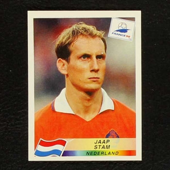 France 98 No. 304 Panini sticker Jaap Stam