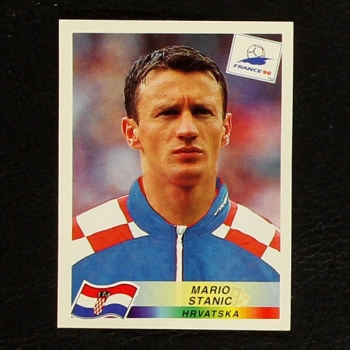 France 98 Nr. 543 Panini Sticker Mario Stanic