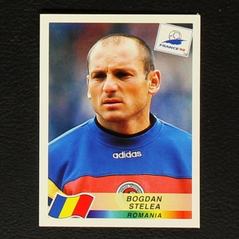 France 98 Nr. 429 Panini Sticker Bogdan Stelea