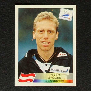 France 98 Nr. 149 Panini Sticker Peter Stöger