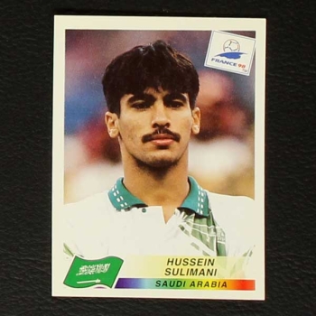 France 98 Nr. 196 Panini Sticker Sulimani