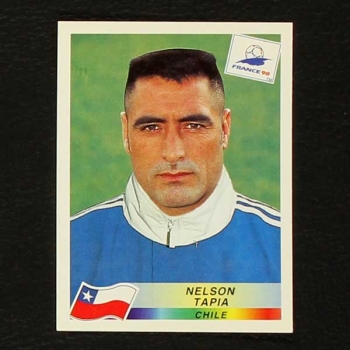 France 98 Nr. 104 Panini Sticker Nelson Tapia