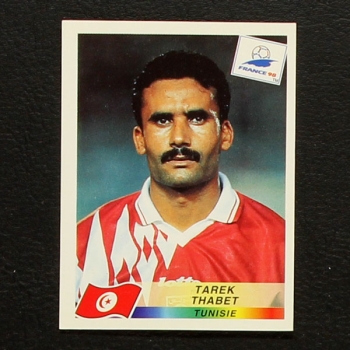 France 98 Nr. 486 Panini Sticker Thabet