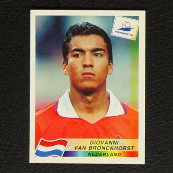 France 98 No. 312 Panini sticker Van Bronckhorst