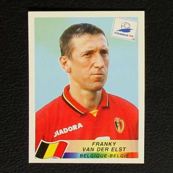 France 98 Nr. 325 Panini Sticker Van der Elst