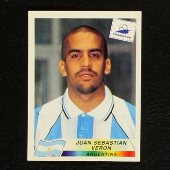 France 98 Nr. 507 Panini Sticker Veron