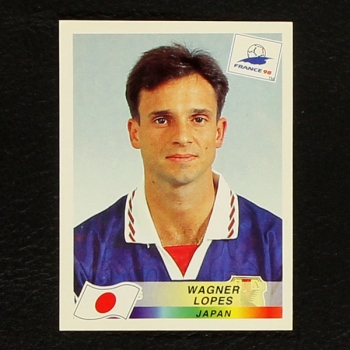 France 98 Nr. 530 Panini Sticker Wagner Lopes