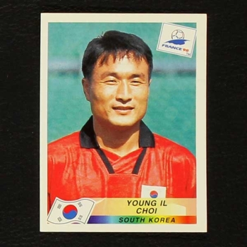 France 98 Nr. 338 Panini Sticker Young Il Choi